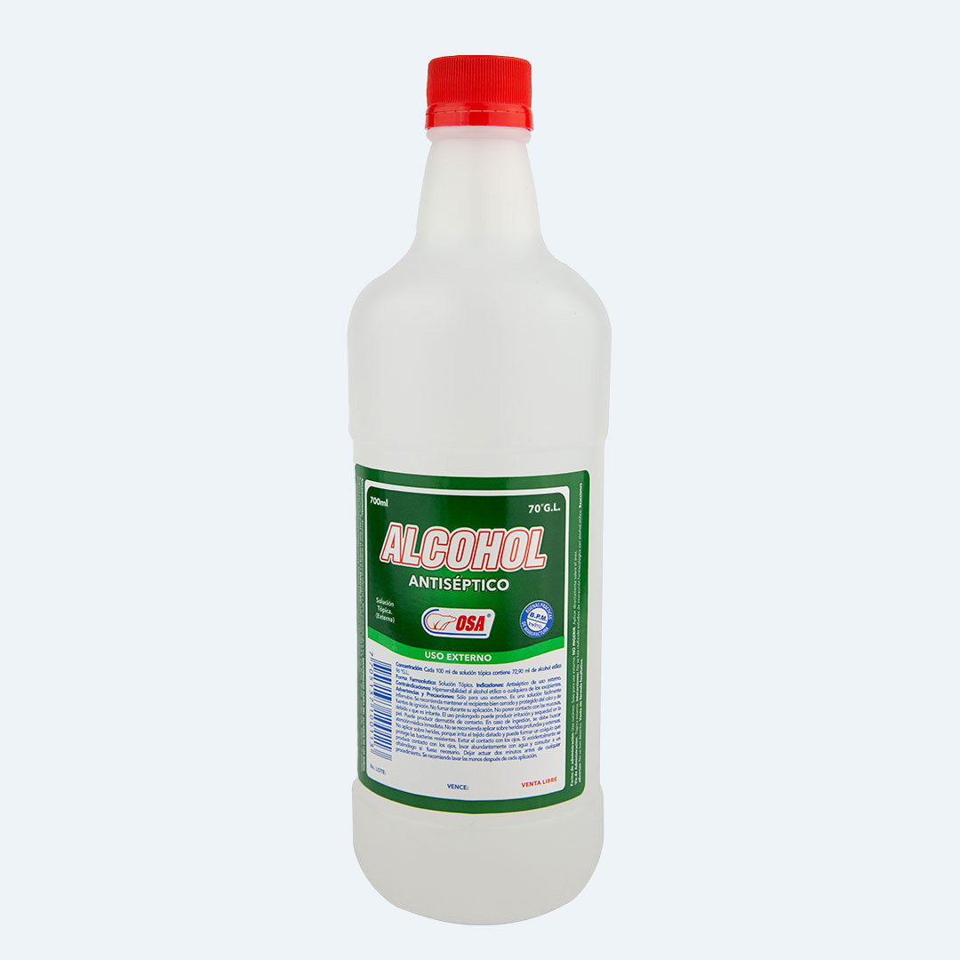 Alcohol Antiséptico 700 ml