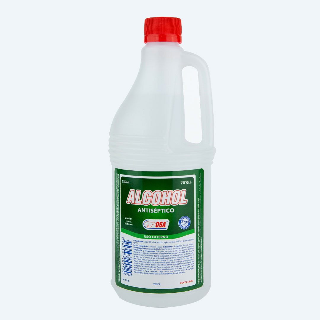 Alcohol Antiséptico 750 ml