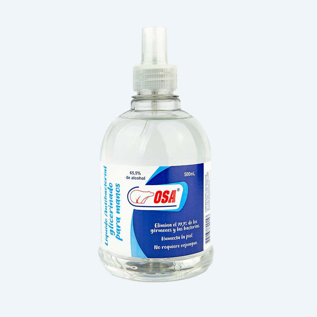 Liquido Antibacterial Glicerinado 500 mL